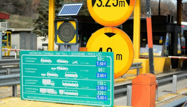 Në muajin gusht nga pagesa rrugore në Maqedoni janë mbledhur 7.804.840 euro
