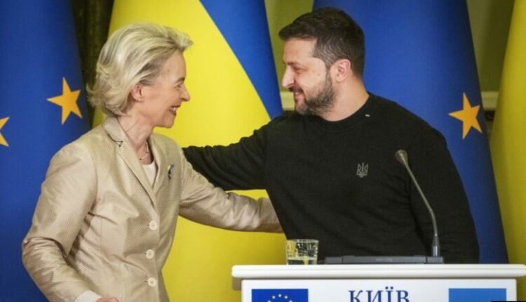 Ursula von der Leyen në Kiev: 35 miliardë euro kredi nga BE për Ukrainën