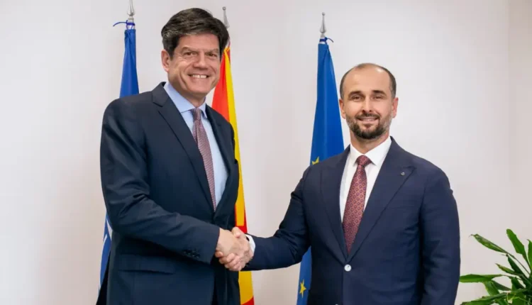 Takim i ministrit Murtezani me ambasadorin e sapoemëruar evropian Rokas