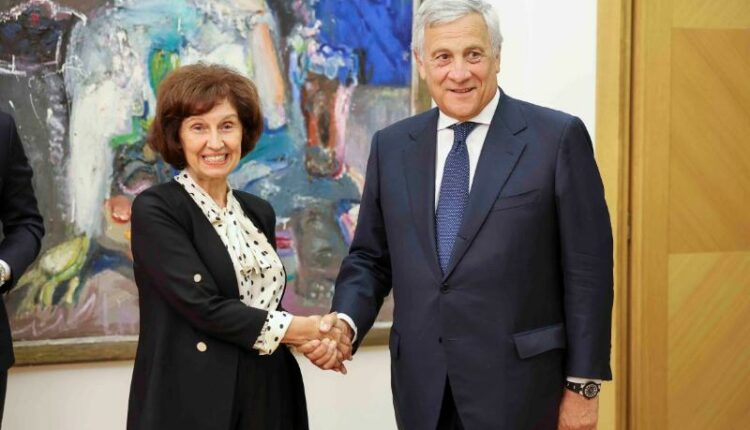 Siljanovska Davkova – Tajani: Italia është partneri i ynë i rëndësishëm politik dhe ekonomik