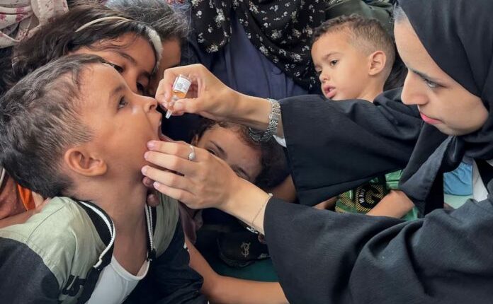 Sulmi izraelit pamundëson vaksinimin kundër poliomielitit në Gaza