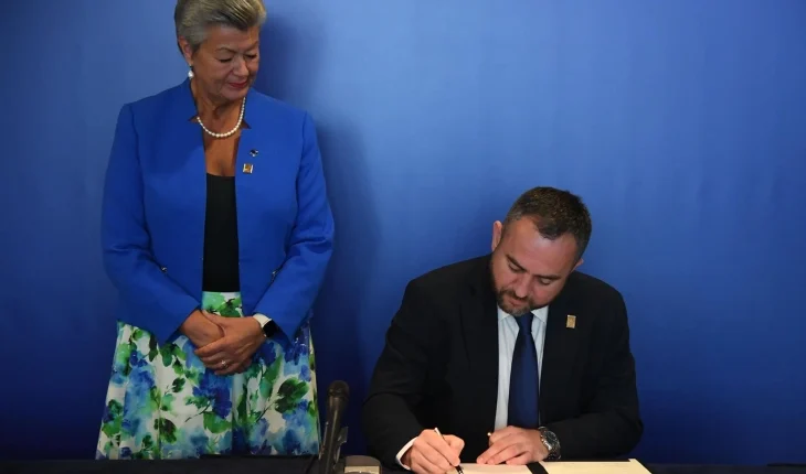 Toshkovski: U nënshkrua marrëveshje për bashkëpunim mes MPB-së dhe Komisionit në Rrjetin evropian për emigracion