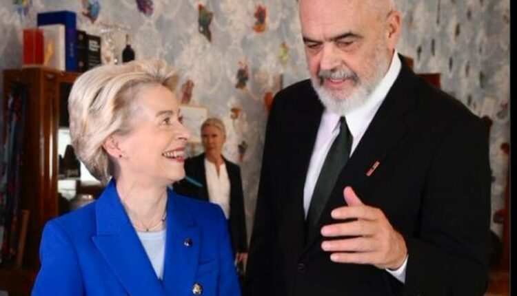 “Shqipëria po bën hapa të mëdhenj drejt BE-së”, Von der Leyen ndan detaje nga takimi në Kryeministri me Ramën