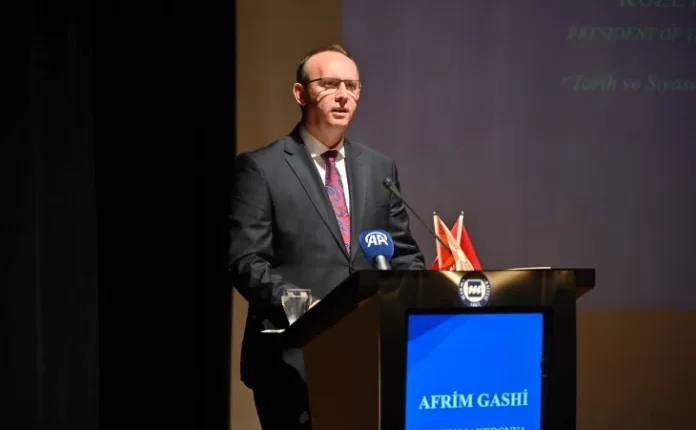 Gashi: Të avancohet bashkëpunimi ekonomik mes RMV-së dhe Turqisë