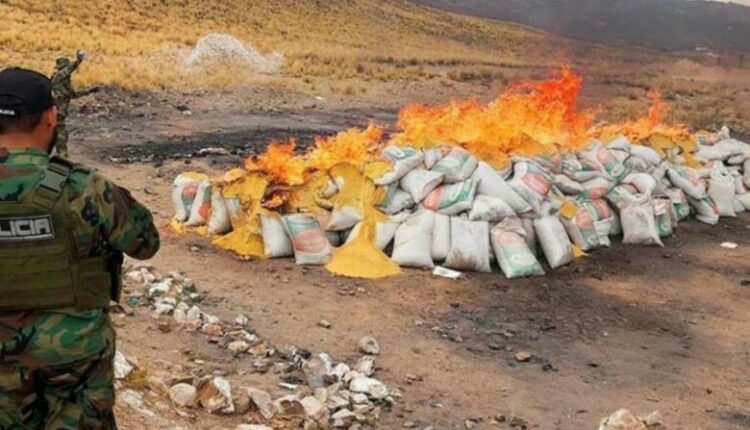 Autoritetet boliviane shkatërrojnë 21.6 ton kokainë pas konfiskimit rekord
