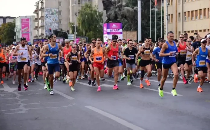 Sot mbahet maratona e Shkupit, regjim i posaçëm në komunikacion