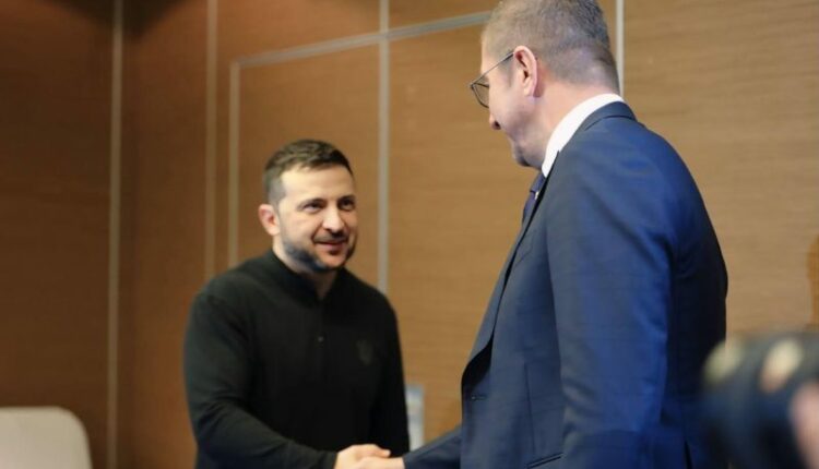 Mickoski pas takimit me Zelenskin: Shpreha mbështetjen dhe dëshirën time për arritjen e një paqe të qëndrueshme
