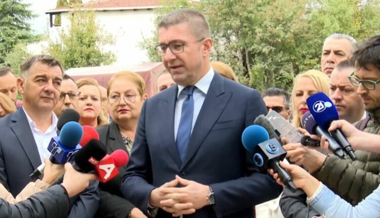 Mickoski: Ligjin për përfaqësim të drejtë do ta propozoj Qeveria, BDI-ja nuk ka nevojë të ndërhyjë në të