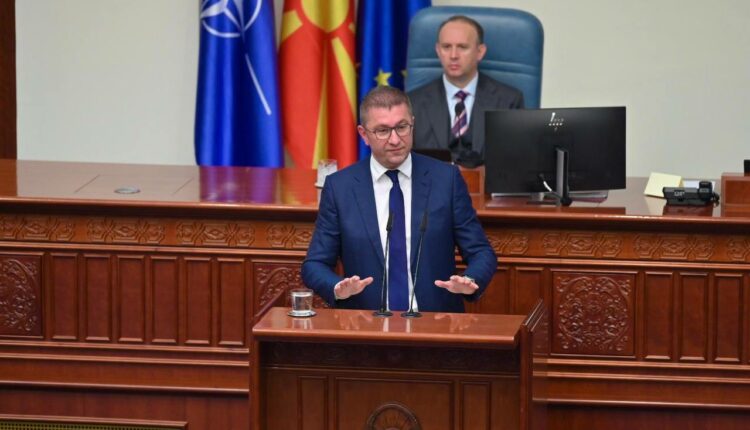 Mickoski: Sistemi i gjyqësisë dhe prokurorisë është shembull i një gjyqësie të robëruar në të cilën ka edhe pasues të verbër të LSDM-së dhe BDI-s