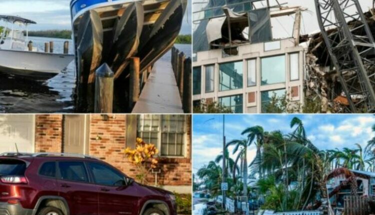 Pasojat e uraganit Milton, ndërtesa e stacionit të policisë në Florida shkatërrohet pjesërisht (VIDEO)
