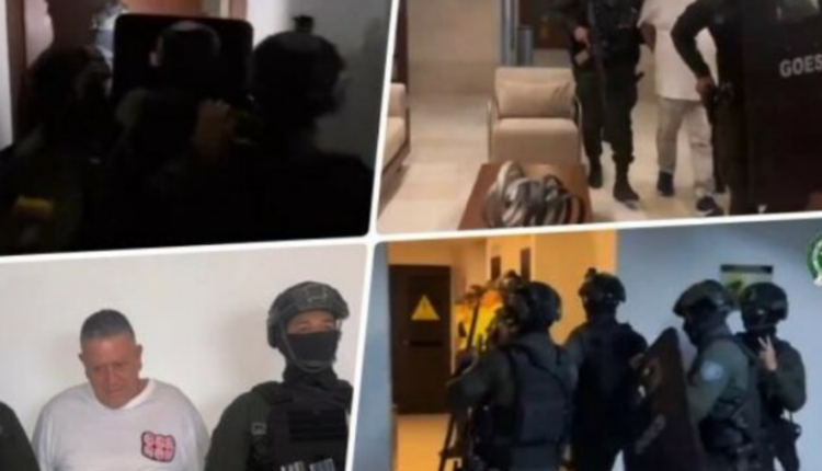 Arrestohet bosi i mafias italiane, policia e zë në apartamentin e tij luksoz në Kolumbi – pamje nga aksioni