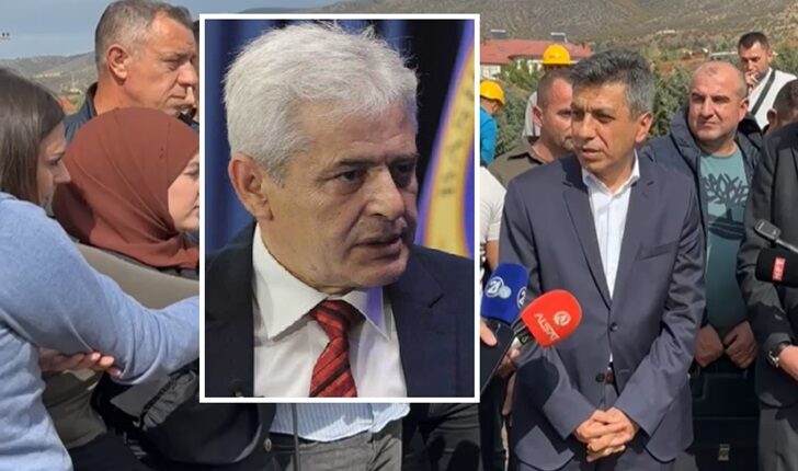 “Kemi punë më të mençur se deklaratat e Ali Ahmetit”, tha Mexhiti pas inspektimit të punimeve te kanali i Haraçinës