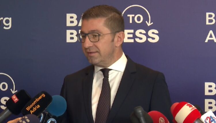 Mickoski: Ka grup pune për pr/ligjin për përfaqësim të drejtë, Minçev s’është pjesë e grupit