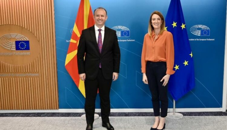 Takimi i Kryetarit Gashi me kryetaren e Parlamentit Evropian, Roberta Mecola