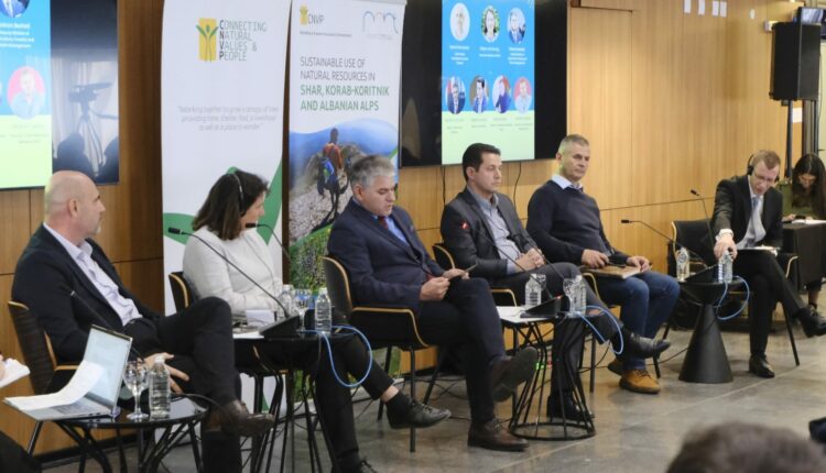 Konferenca rajonale: Avancimi i turizmit të qëndrueshëm dhe mbrojtjes së biodiversitetit në rajonet Sharr, Korab Koritnik dhe Alpet Shqiptare