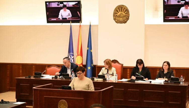 Dimitrieska-Koçoska: Propozimi i buxhetit për 2025 është koncept i ri për konsolidim fiskal dhe investime për rritje të përshpejtuar