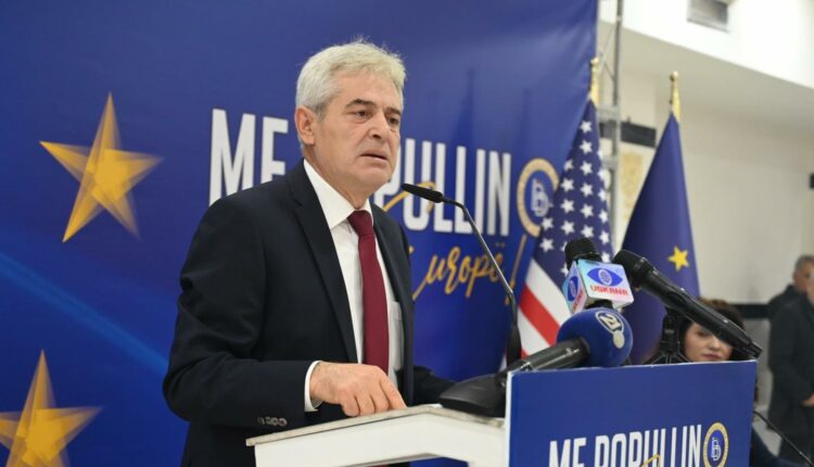 Ali Ahmeti nga Kërçova i dërgon porosi të re Hristijan Mickoskit!