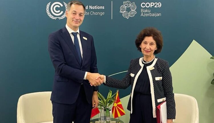 Siljanovska- Alexander De Croo: RMV ka bërë përparime, tani BE duhet të bëjë diçka