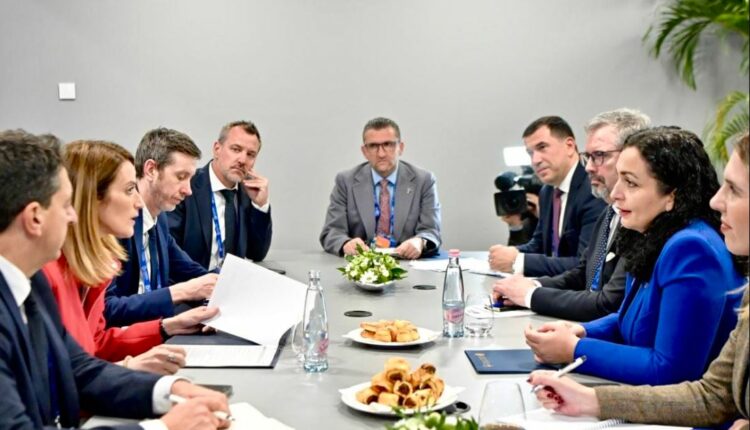 Metsola takohet me Osmanin: Angazhimi në dialog duhet të sjellë progres