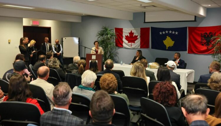 Gërvalla takohet me diasporën në Montreal të Kanadasë