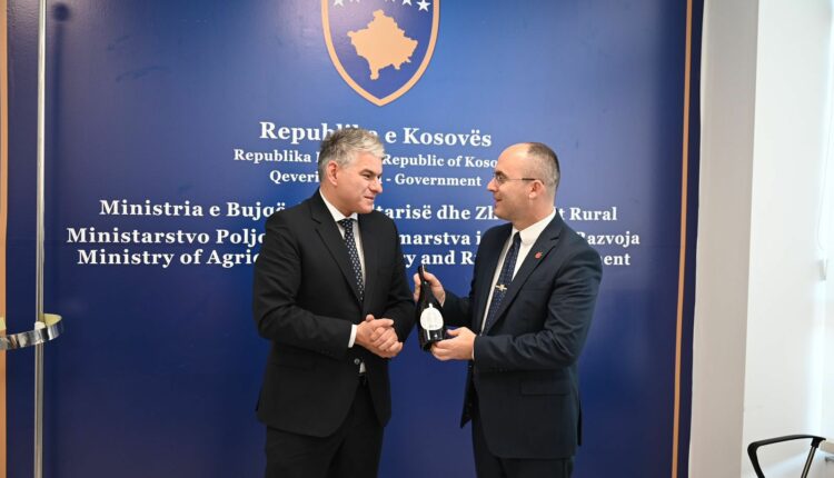 Zëvendësministri Bexheti takoi homologët e tij nga Republika e Kosovës për zgjerimin e bashkëpunimit në fushën e bujqësisë