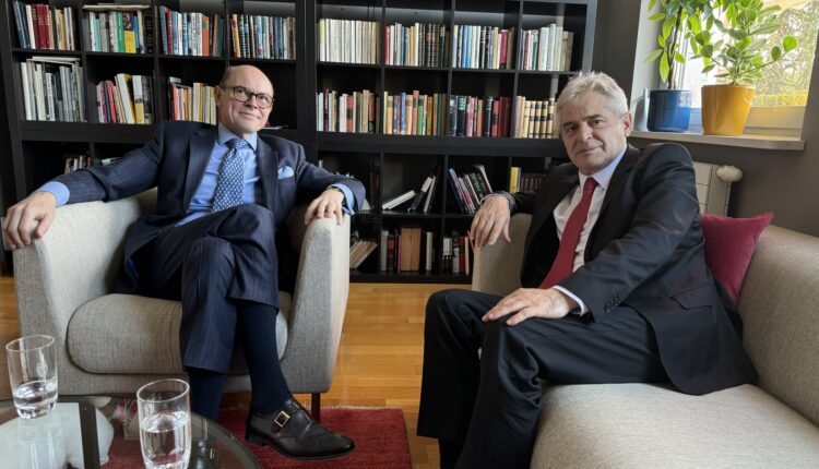 Ali Ahmeti takoi ambasadorin norvegjez në Kroaci: Rajonit i duhet stabilitet dhe pajtim