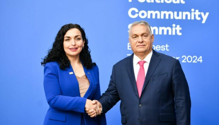 Osmani pritet nga Orbani në Budapest