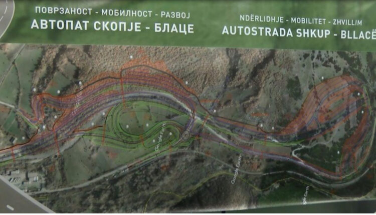 Kush janë kompanitë që kanë blerë parcelat përskaj autostradës së planifikuar Shkup-Bllacë