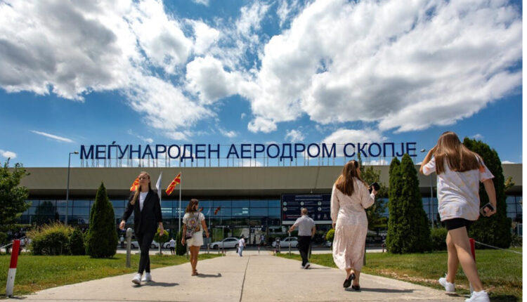 Rrahje në Aeroportin e Shkupit