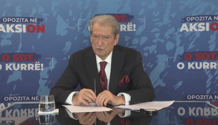 Opozita proteston në Shqipëri të martën, njofton Berisha