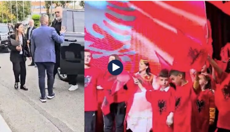 Rama me shqiptarët në Selanik, kryeministri mbërrin në sallën ku do të mbahet takimi