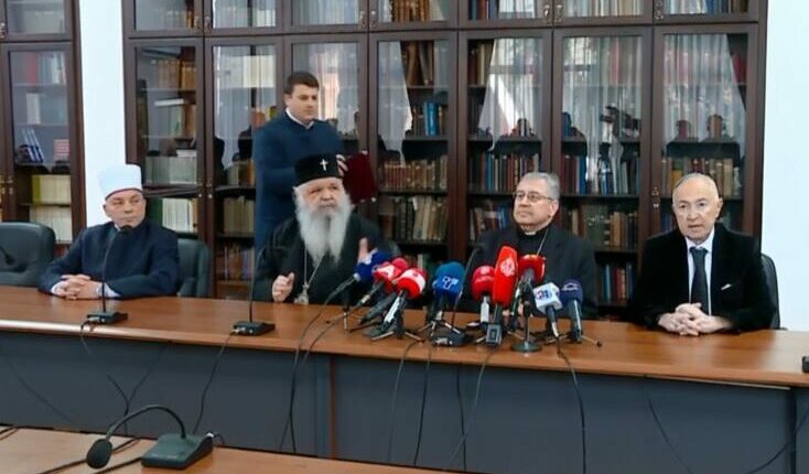 Mblidhen bashkësitë fetare në vend, apelojnë për uljen e tensioneve ndërmjet komuniteteve