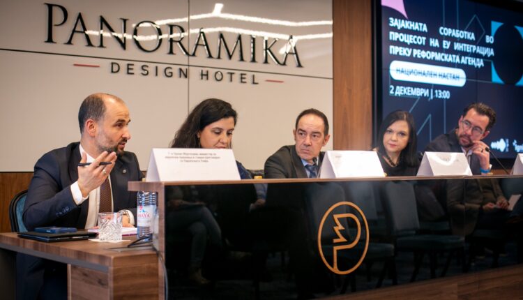 Murtezani në diskutim-panelin: „Bashkëpunim i përforcuar në procesin e integrimit në BE përmes Agjendës Reformuese“