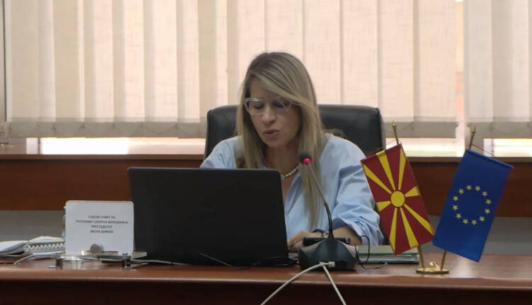 Kryetarja e Këshillit Gjyqësor, Vesna Dameva, jep dorëheqje