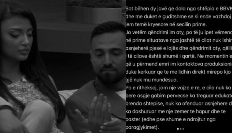 Ish i dashuri i saj u shfaq me video mesazh në BBVK, reagon Ana…