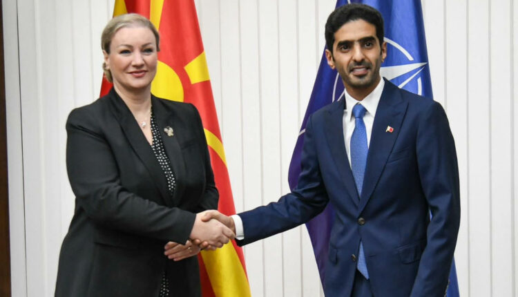 Zëvendësministrja e Mbrojtjes Elfet Ismaili, takon Sekretarin e Dytë të Ambasadës së Katarit Said Al Samik