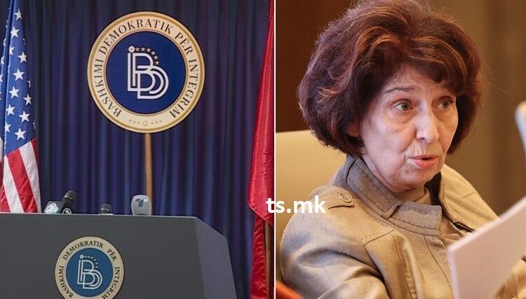 BDI dënon me ashpërsi veton skandaloze të presidentes Gordana Siljanovska-Davkova ndaj dygjuhësisë