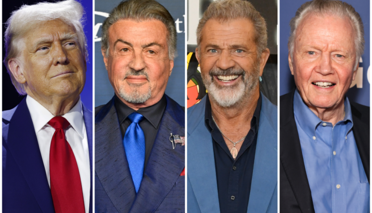 Trump emëron Sylvester Stallone, Mel Gibson dhe Jon Voight si ambasadorë specialë në Hollywood