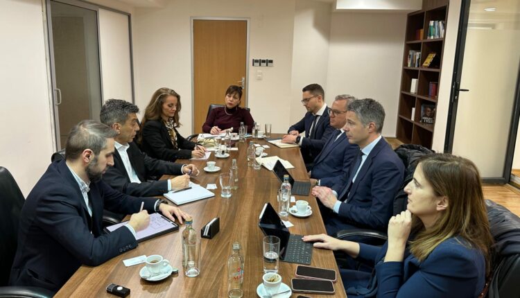 Zëvendëskryeministri i parë Mexhiti priti një delegacion nga Korporata Financiare Ndërkombëtare