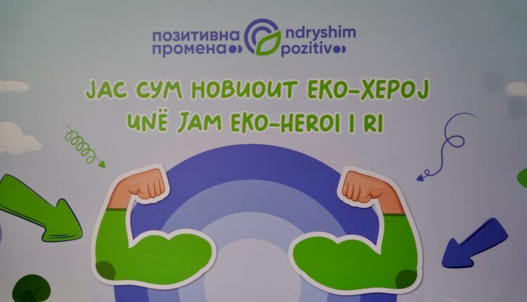 Nxënësit e shkollës fillore Ismail Kemali në Çair mësojnë se si të bëhen eko-heronj