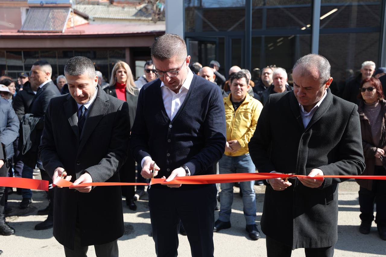 Mickoski: Negotina u bë me treg të ri të mbyllur, si dhe me infrastrukturë të re komunale