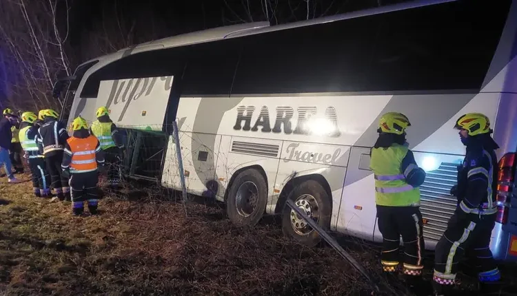 Aksidentohet autobusi me targa të Kosovës në Kroaci, lëndohen dy persona