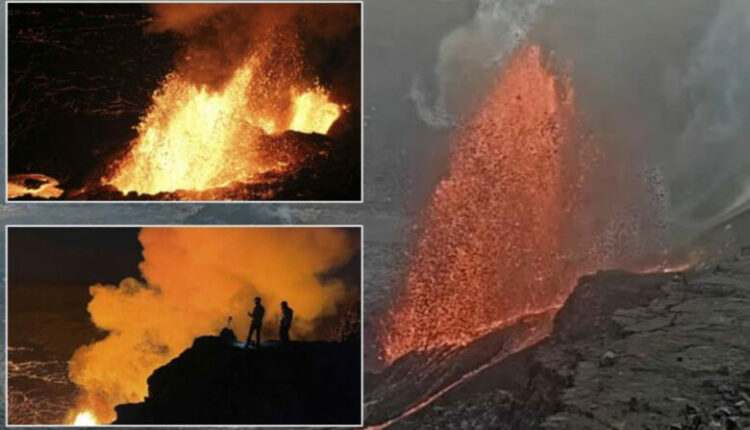 Vullkani Kilauea i Havait nxjerr përsëri “llavën në dhjetëra metra lartësi” (VIDEO)