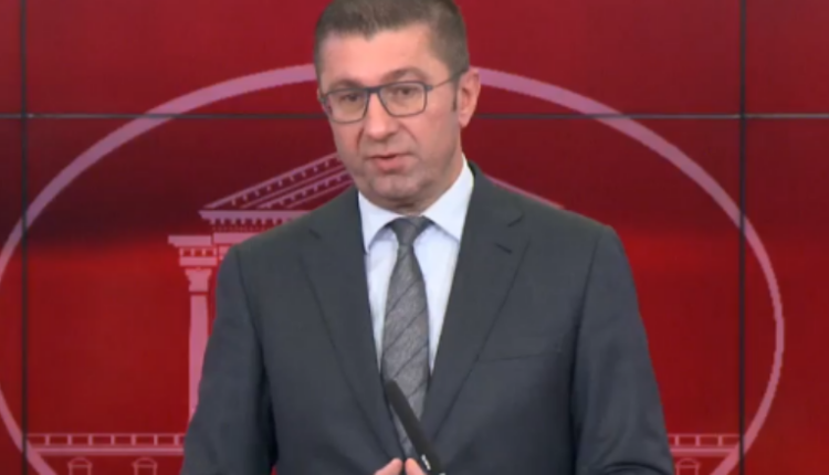 Mickoski: Gjërat duhet të zgjidhen në mënyrë sistematike, ajo që ndodhi është rezultat i zgjidhjeve ad hok