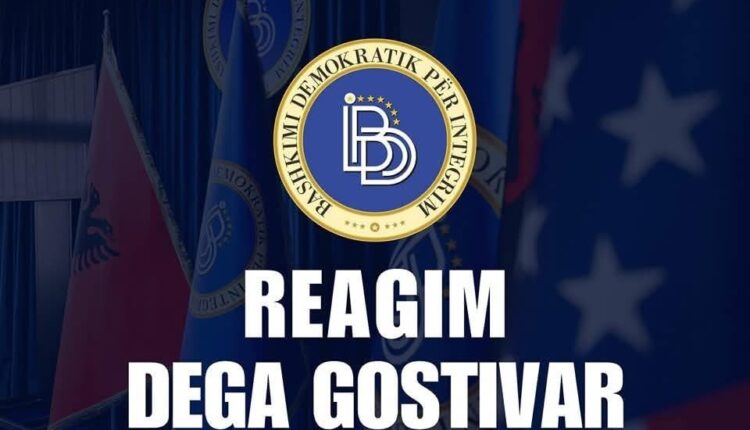 BDI dega Gostivar: Vazalët tashmë heqin tabelat me gjuhën shqipe edhe në Gostivar