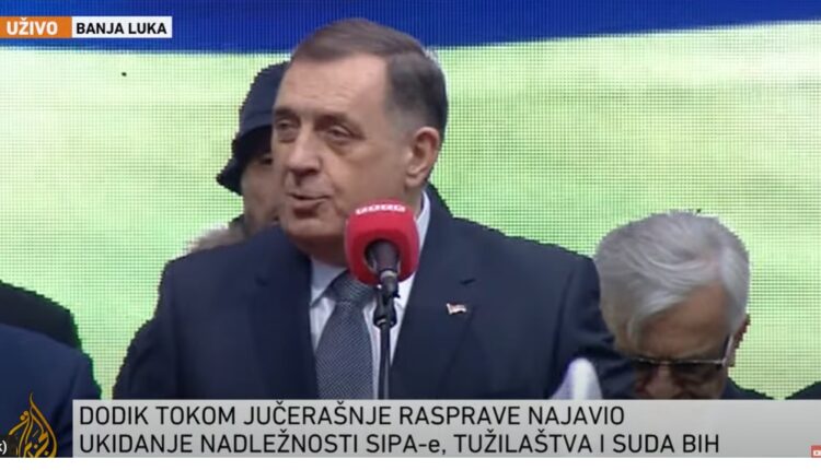 Dodik: Nga sot më nuk ekziston Bosnja dhe Hercegovina