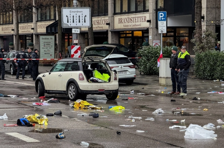 Të paktën 20 të lënduar pasi një automjet goditi në turmën në Munih, shoferi është arrestuar (FOTO)