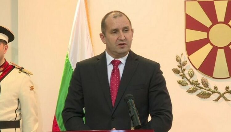 Radev: Bullgaria nuk bën kërkesa të reja ndaj Maqedonisë së Veriut, por nuk pranon ndryshime në marrëveshjet e arritura