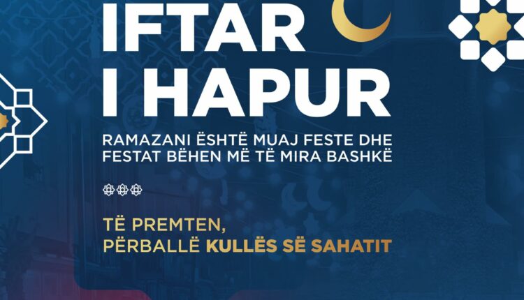 Valbon Limani shtron iftar për qytetarët e Gostivarit