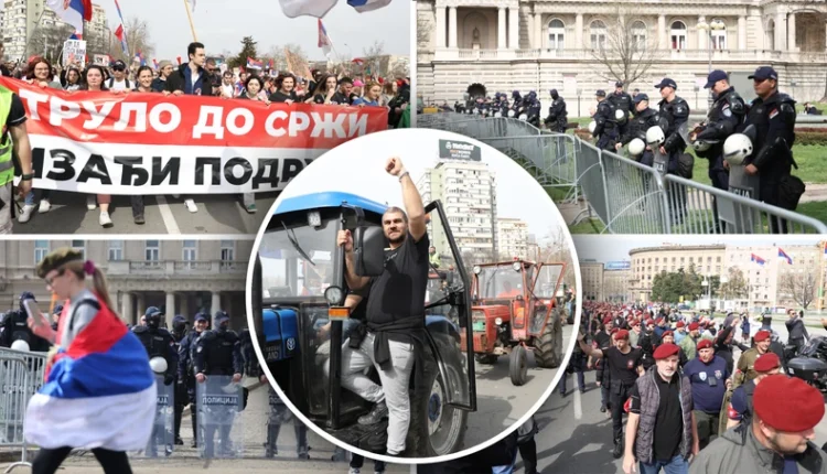 Protestat në Serbi! Dita “D” e protestave studentore – të gjitha rrugët çojnë në Beograd!